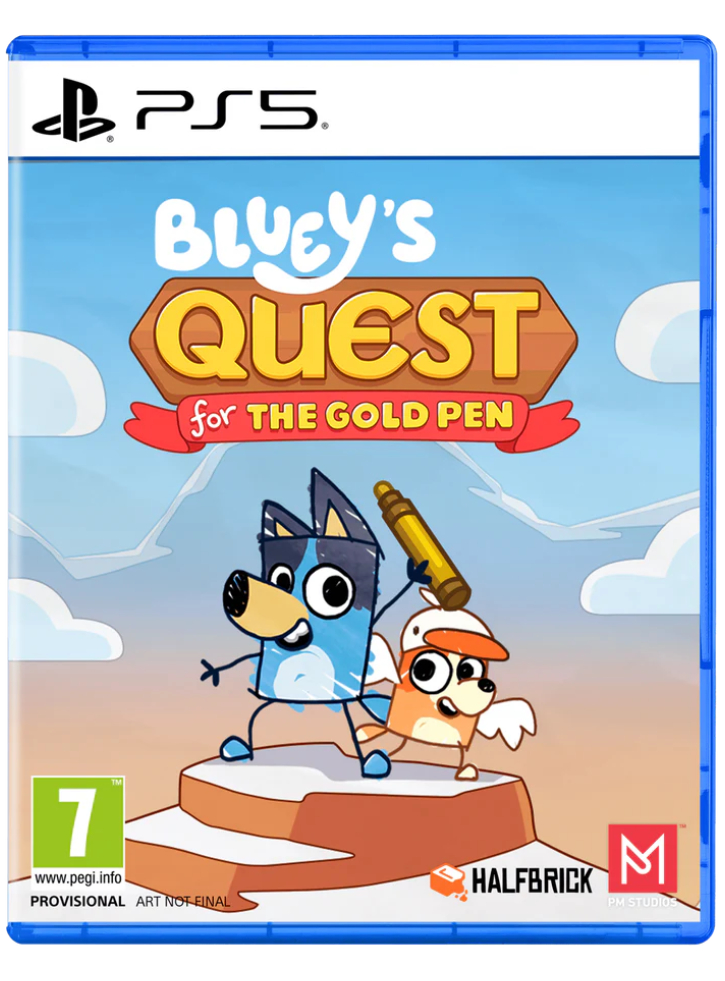 Bluey's Quest For The Gold Pen - Playstation 5