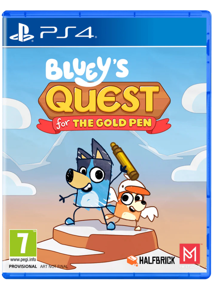 Bluey's Quest For The Gold Pen - Playstation 4