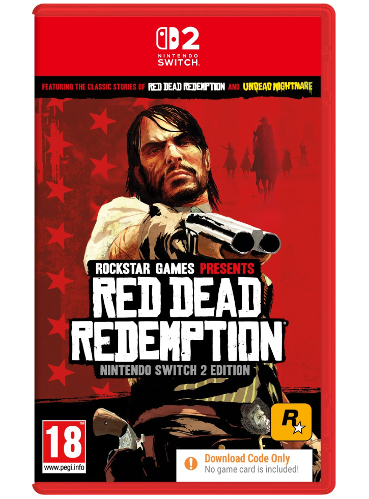 Red Dead Redemption HD (Code in a Box) - Nintendo Switch 2