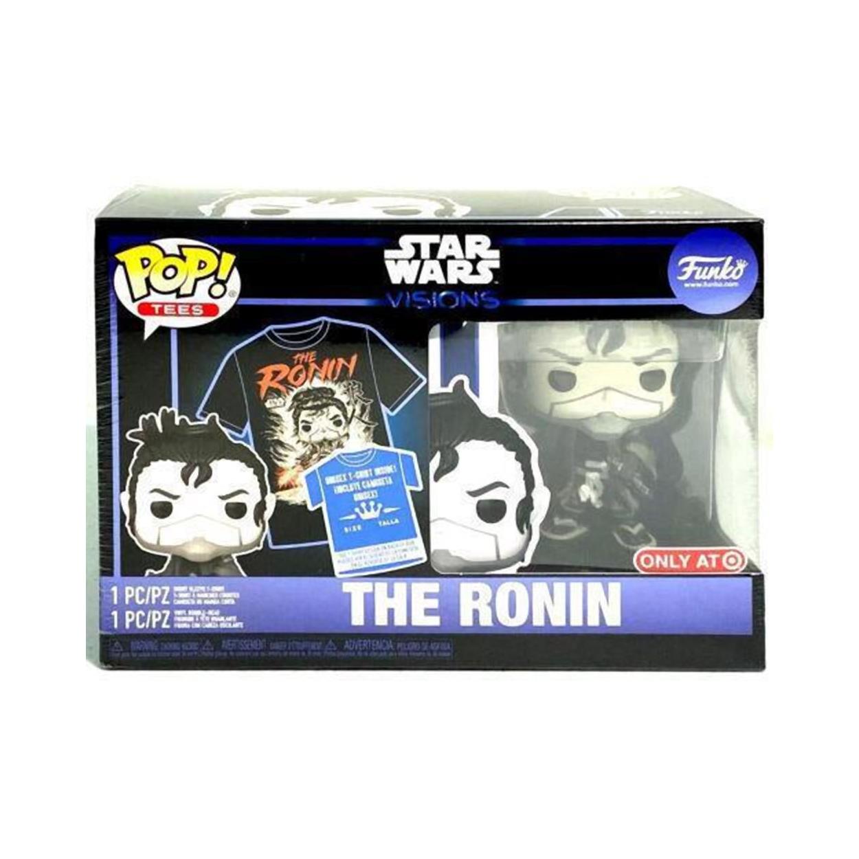 Funko Pop! Star Wars Visions The Ronin Figure and T-Shirt M