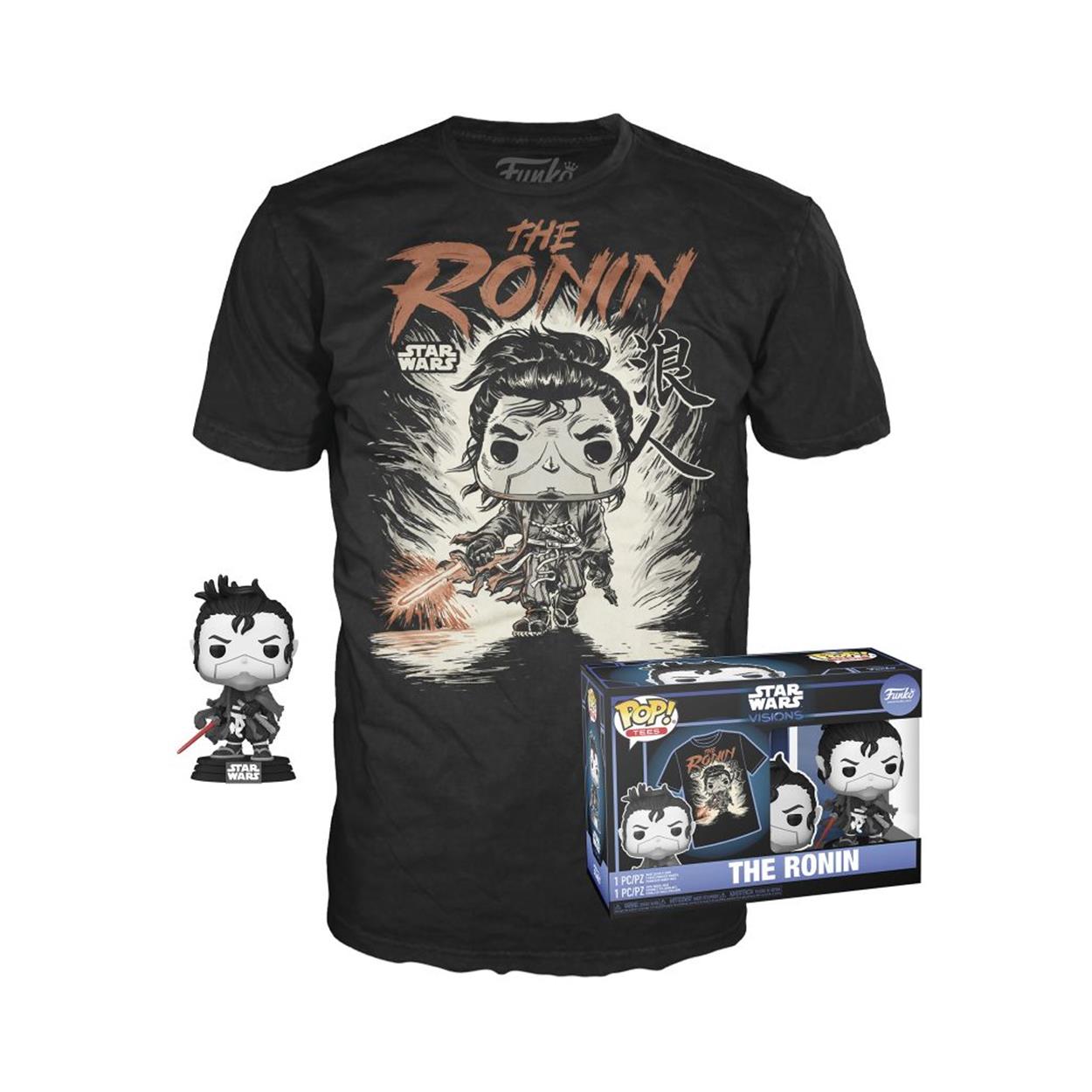 Funko Funko Pop! Star Wars The Ronin Figure and T-Shirt S