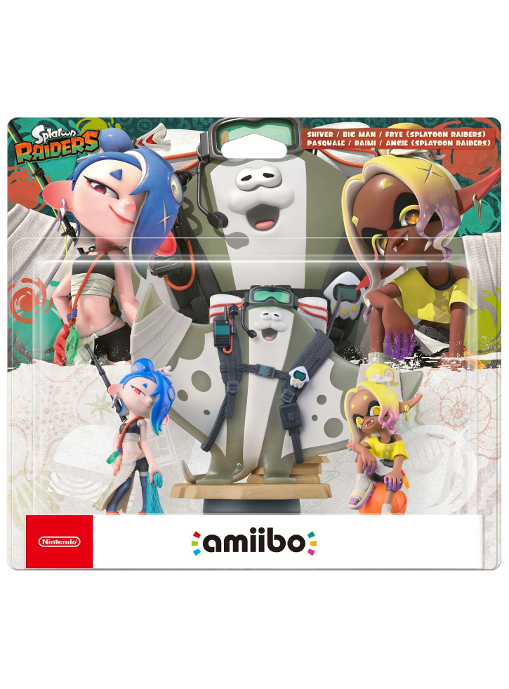 Amiibo Splatoon Raiders 3 Set