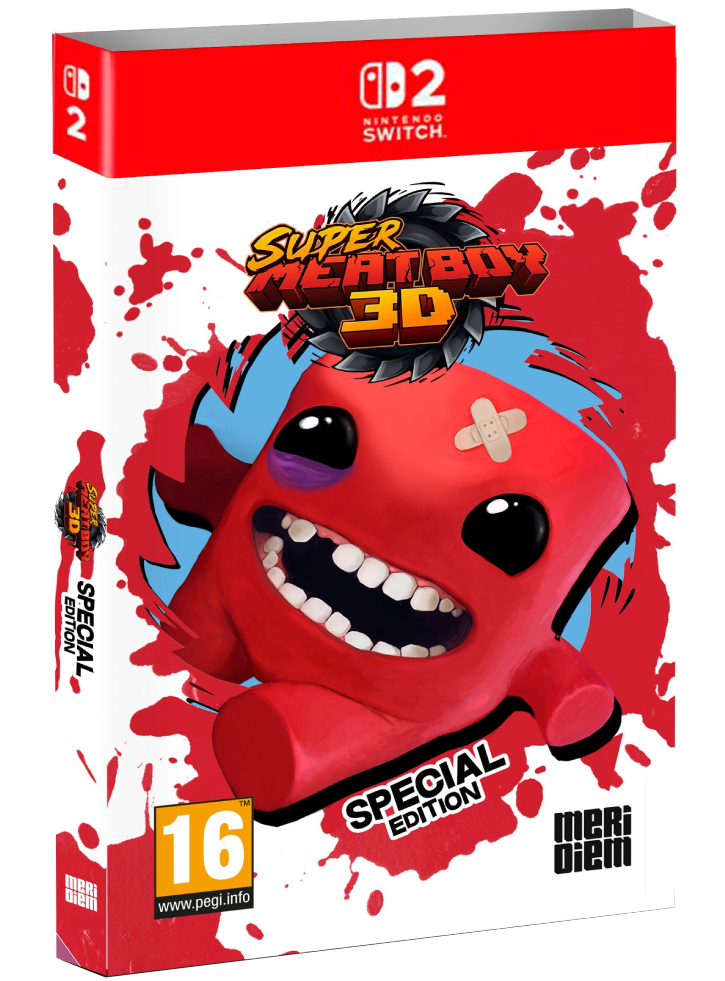 Super Meat Boy 3D Special Edition - Nintendo Switch 2
