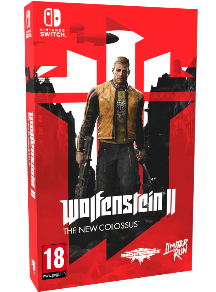 Wolfenstein II The New Colossus (Steelbook Edition) - Nintendo Switch