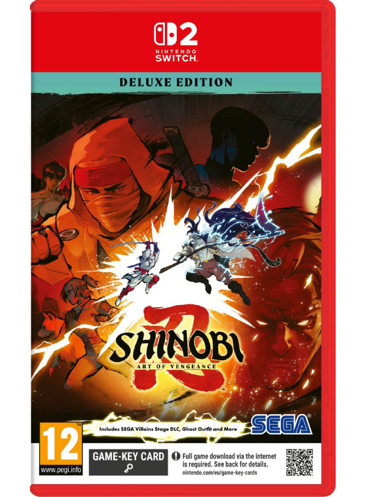 Shinobi Art of Vengeance Deluxe Edition (Game-Key Card) - Nintendo Switch 2