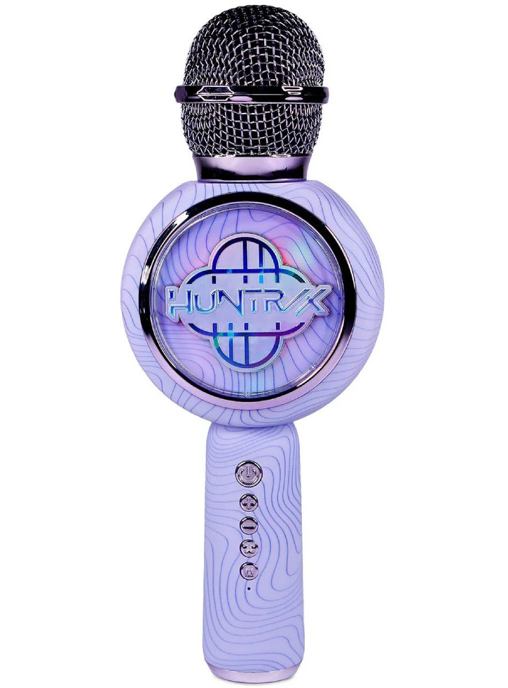 OTL Popsing LED Light Up Wireless Karaoke Microphone KPOP Demon Hunters Purple