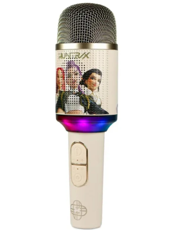 OTL Popsing LED Light Up Wireless Karaoke Microphone KPOP Demon Hunters KP9 Gold