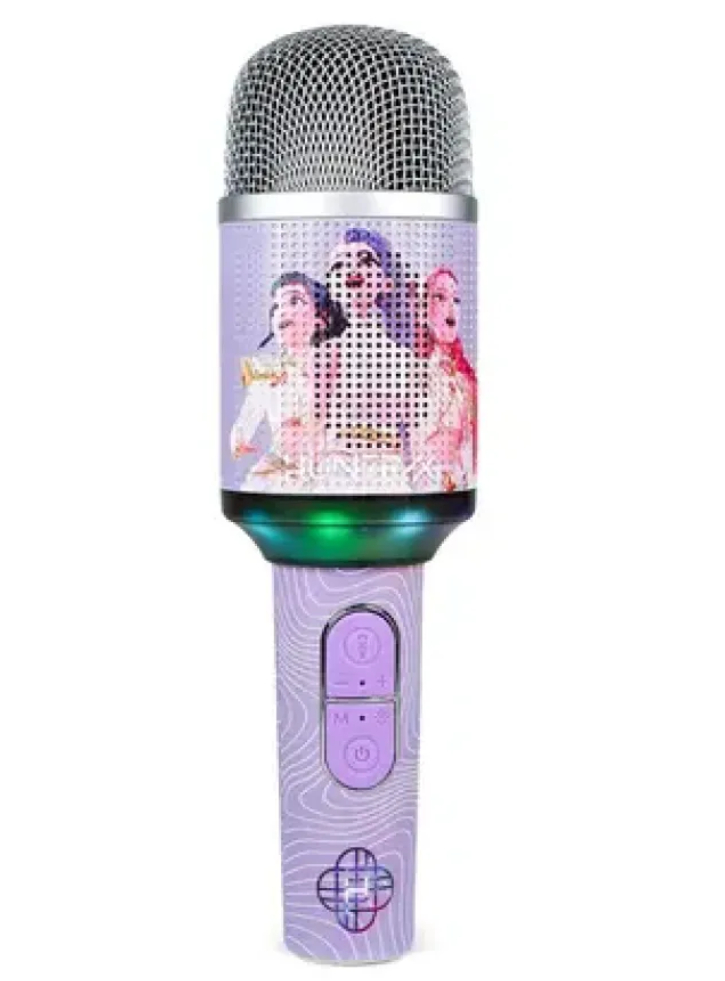 OTL Popsing LED Light Up Wireless Karaoke Microphone KPOP Demon Hunters KP9 Purple