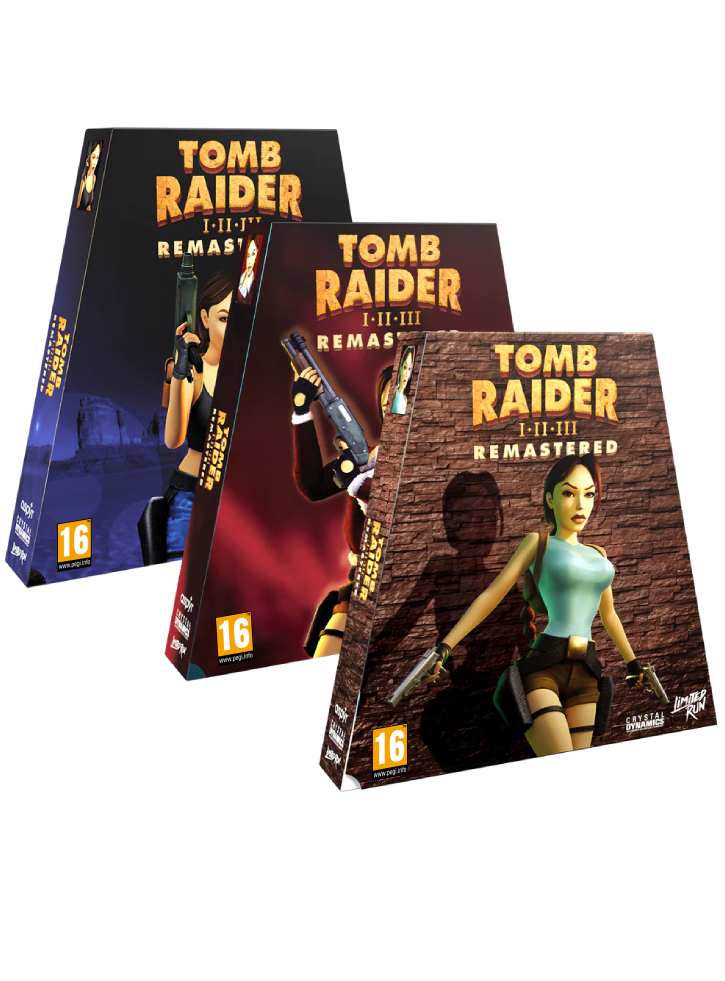 Tomb Raider I-III Remastered Convention Exclusive - Playstation 5