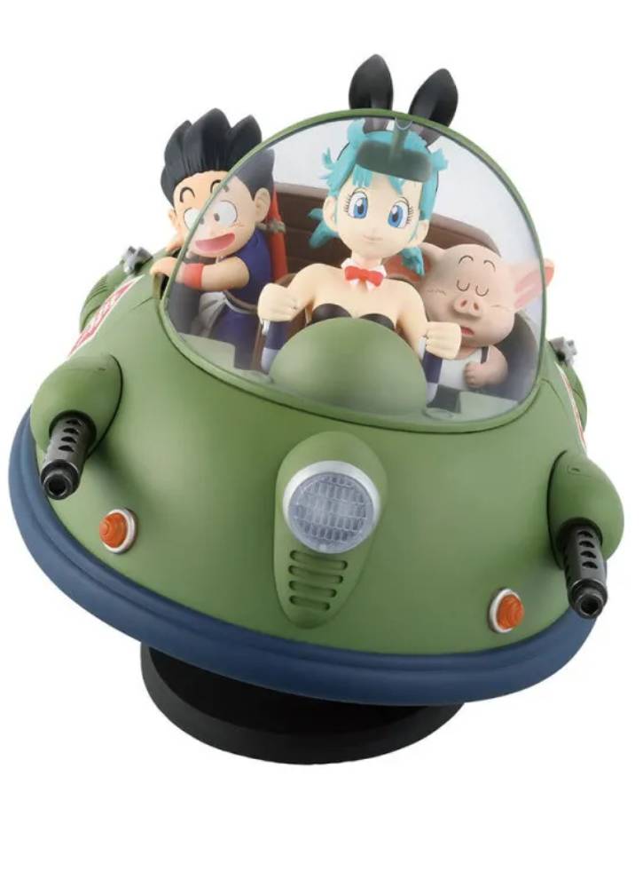 Banpresto Ichibansho Fantastic Adventure Dragon Ball Son Goku & Bulma & Oolong Statue 20cm (84306)