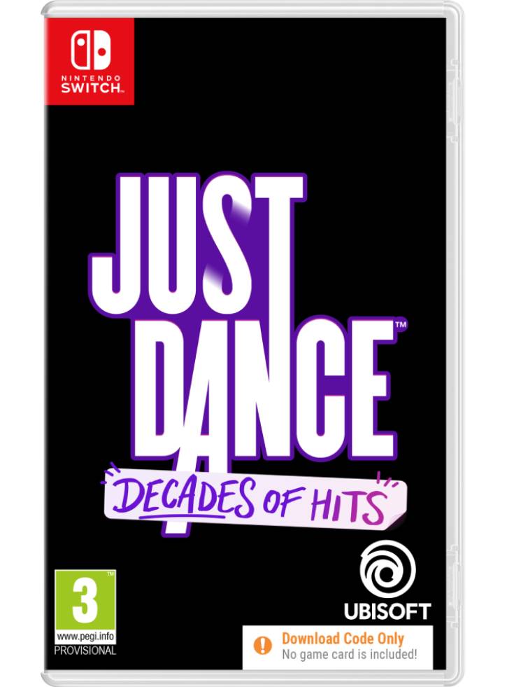 Just Dance Decades of Hits (Code in a Box) - Nintendo Switch
