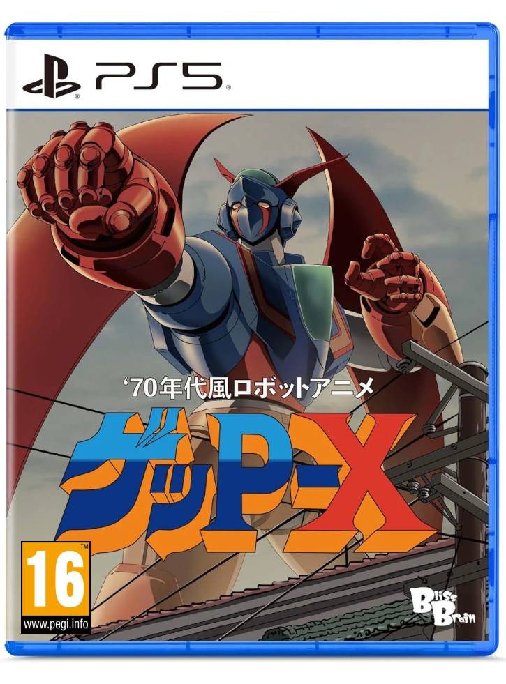 70s Style Robot Anime Geppy-X - Playstation 5