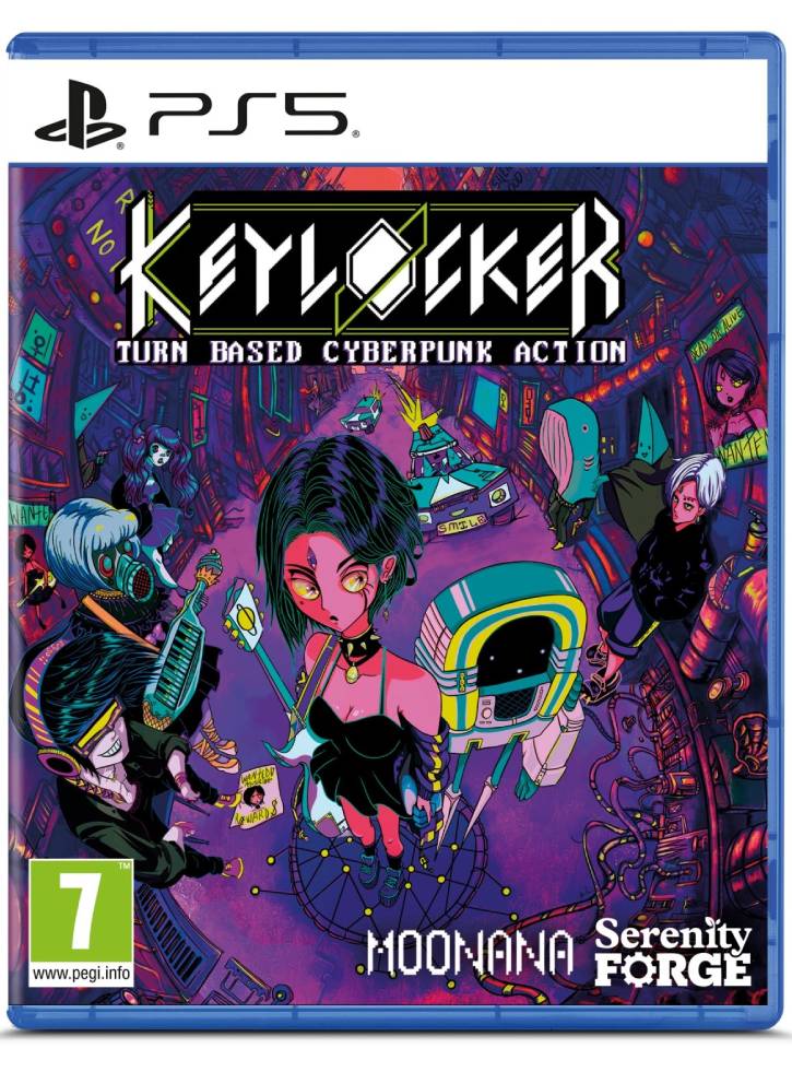 Keylocker Turn Based Cyberpunk Action - Playstation 5