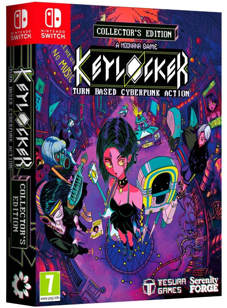 Keylocker Turn Based Cyberpunk Action Collector's Edition - Nintendo Switch