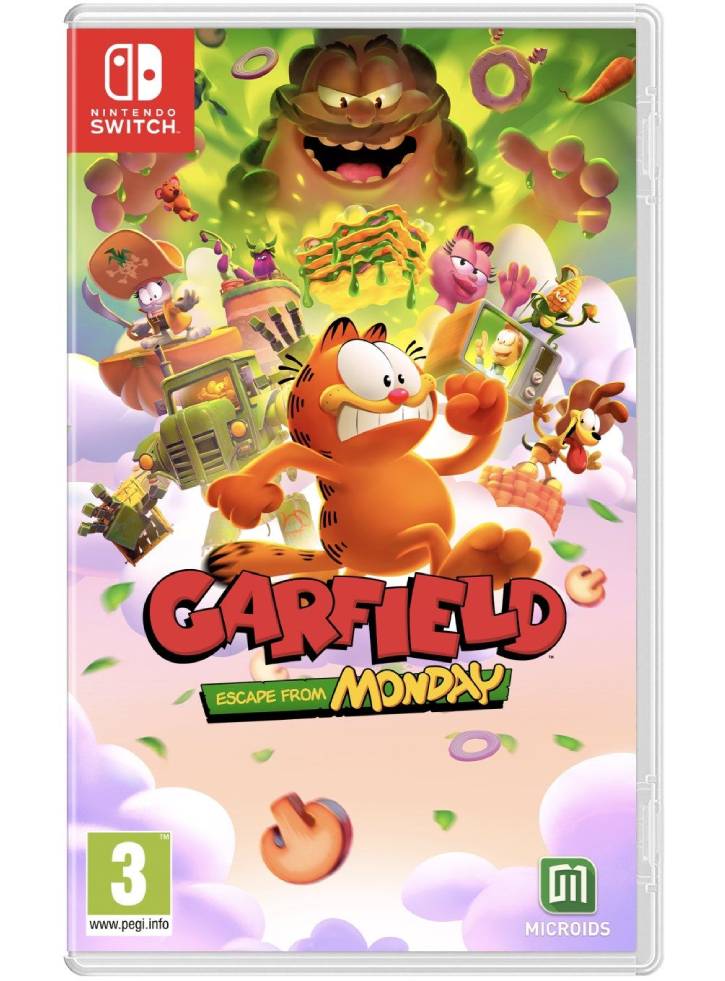 Garfield Escape From Monday - Nintendo Switch