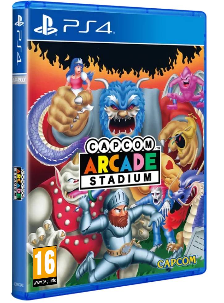 CapCom Arcade Stadium Cover B (Ghouls'n Ghosts) - Playstation 4