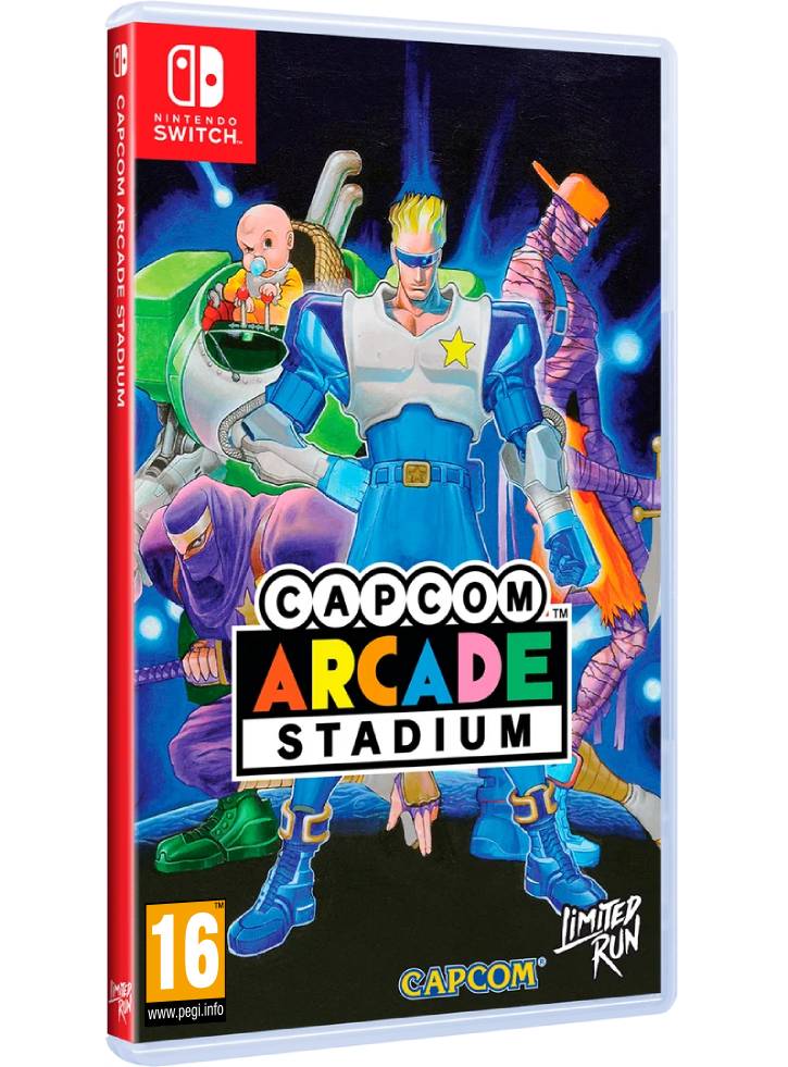 CapCom Arcade Stadium Cover C (Captain Commando) - Nintendo Switch