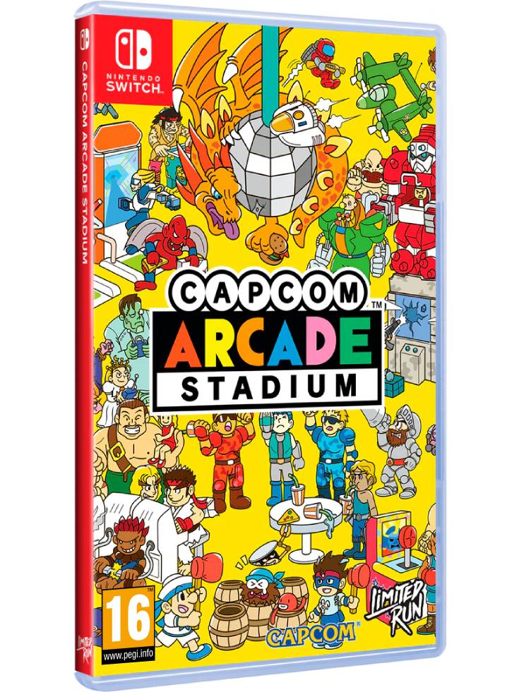CapComArcade Stadium Cover A (Standard) - Nintendo Switch