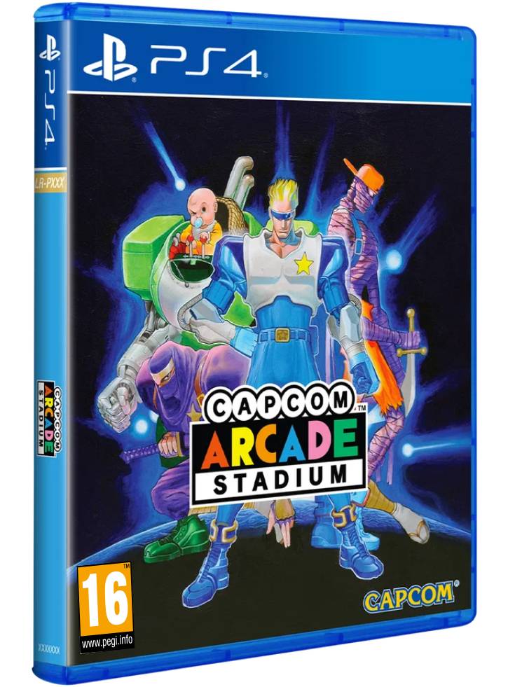 CapCom Arcade Stadium Cover C (Captain Commando) - Playstation 4