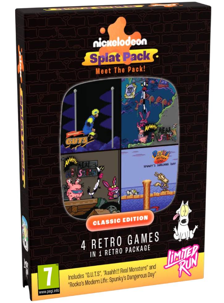 Nickelodeon Splat Pack Classic Edition - Playstation 5