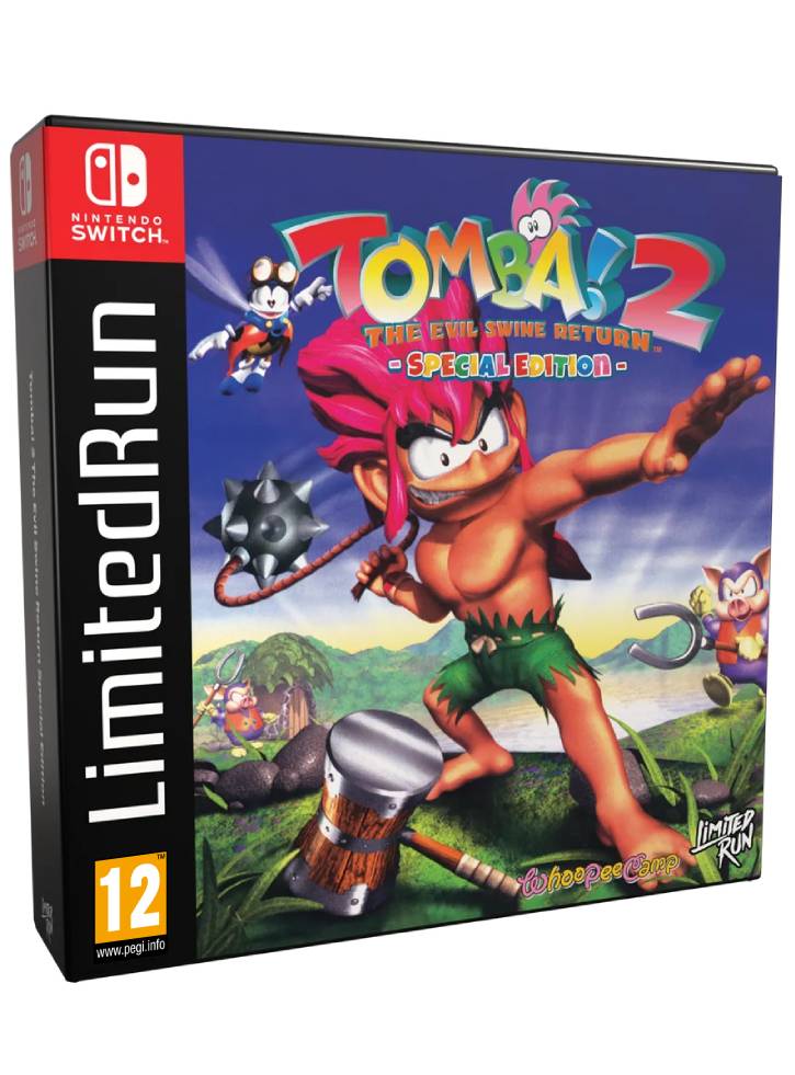Tomba! 2 The Evil Swine Return Remastered Classic - Nintendo Switch