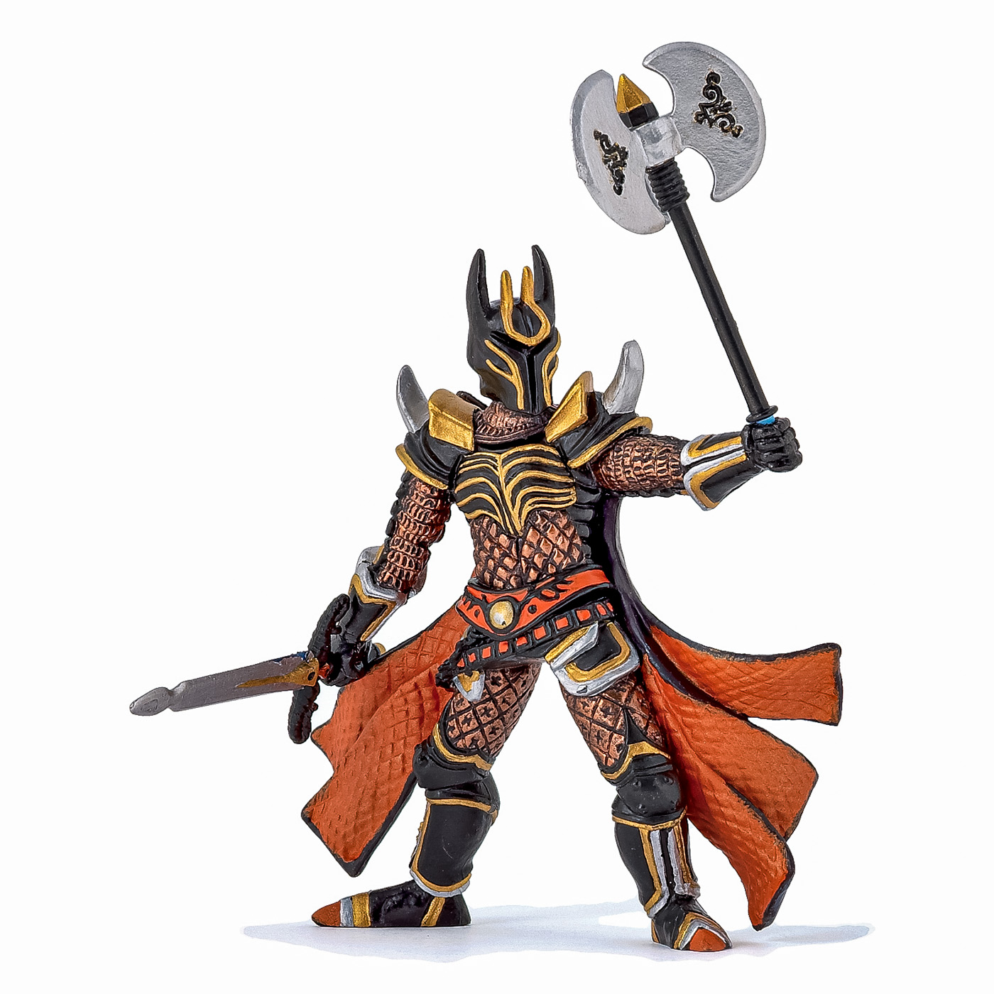 Papo Figurina Cavaler cu Triplu Topor