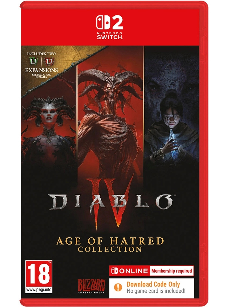 Diablo IV: Age of Hatred Collection (Code in a Box) - Nintendo Switch 2