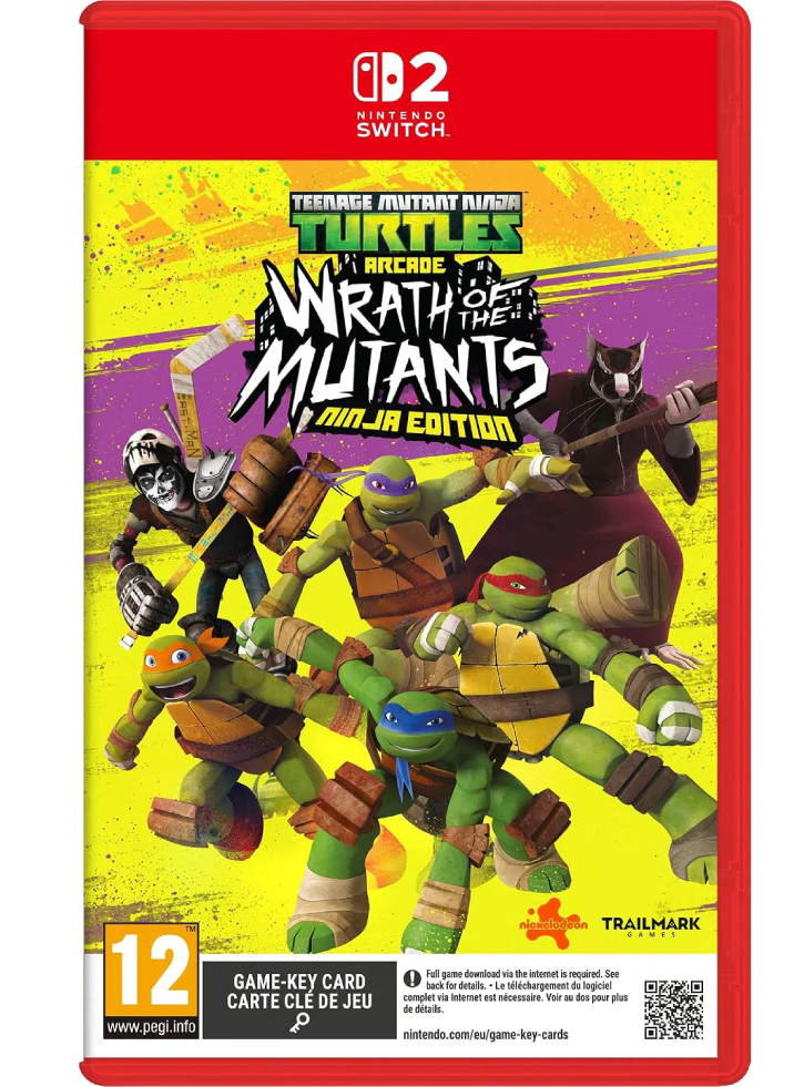 TMNT Arcade Wrath of the Mutants Ninja Edition - Nintendo Switch 2