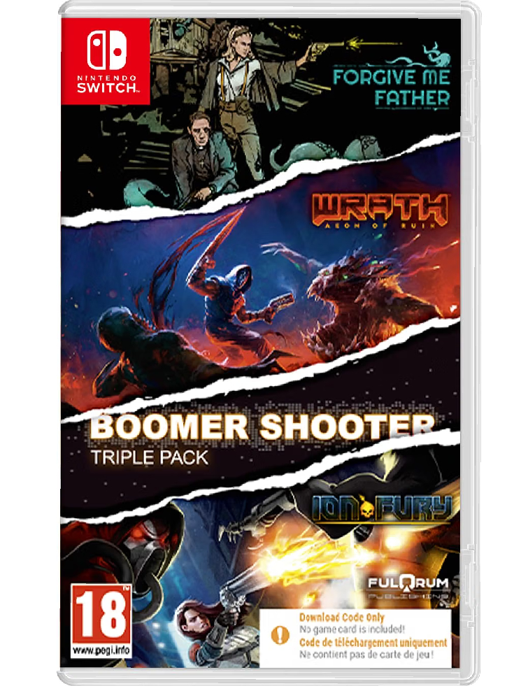 Boomer Shooter Triple Pack (Code in a Box) - Nintendo Switch