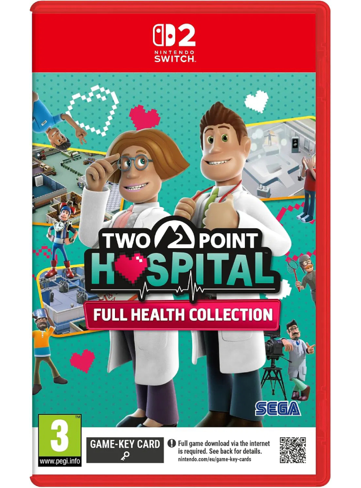 Two Point Hospital Full Health Collection (Game-Key Card) - Nintendo Switch 2