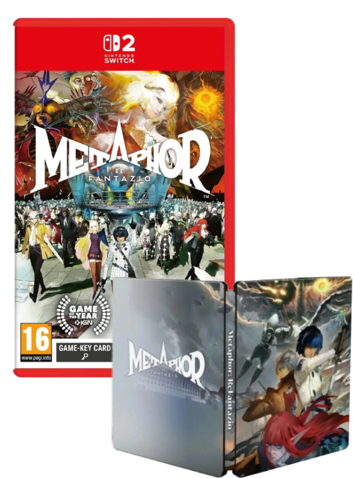 Metaphor ReFantazio Steelbook Edition - Nintendo Switch 2