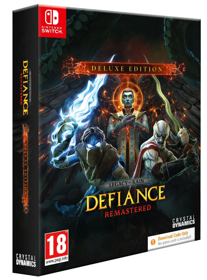 Legacy Of Kain Defiance Remastered Deluxe Edition (Code in a Box) - Nintendo Switch