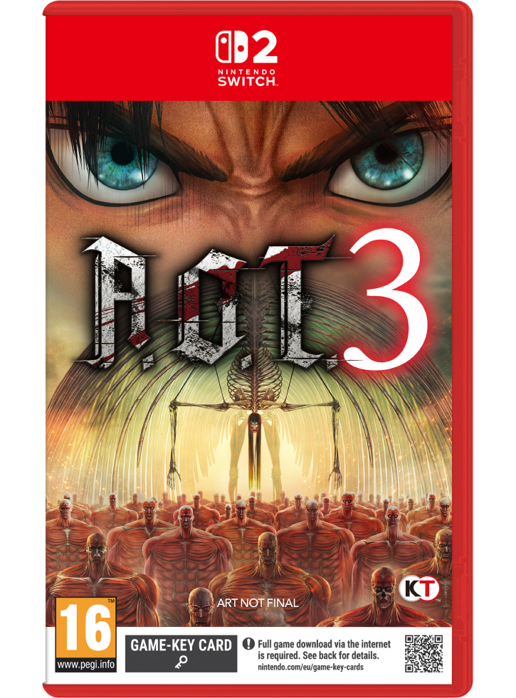 Attack on Titan 3 Launch Edition (Game-Key Card) - Nintendo Switch 2