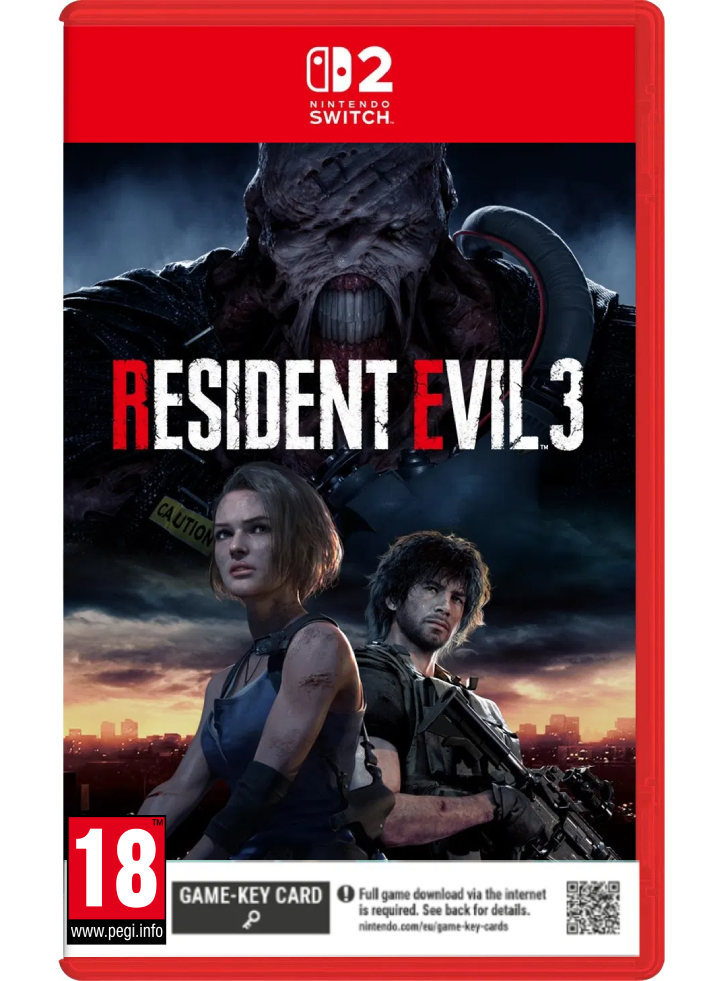 Resident Evil 3 Remake (Game Key-Card) - Nintendo Switch 2