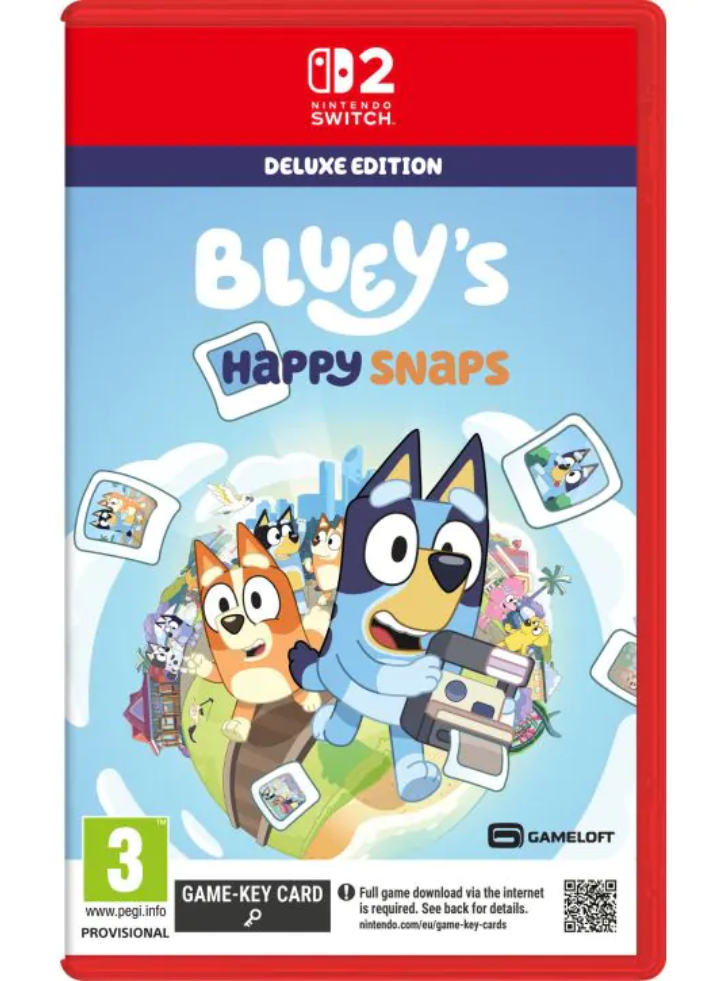 Bluey's Happy Snaps Deluxe Edition - Nintendo Switch 2