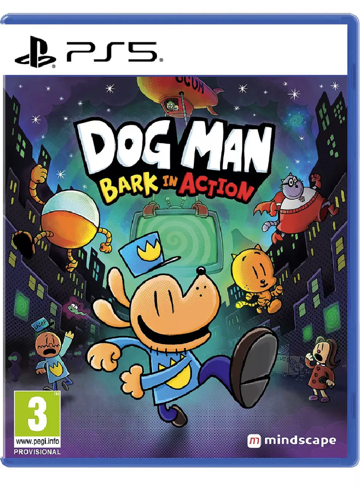 Dog Man Bark in Action - Playstation 5