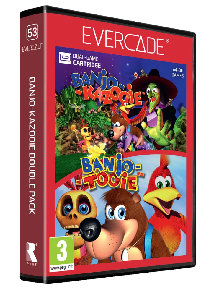 Evercade Banjo-Kazooie Double Pack